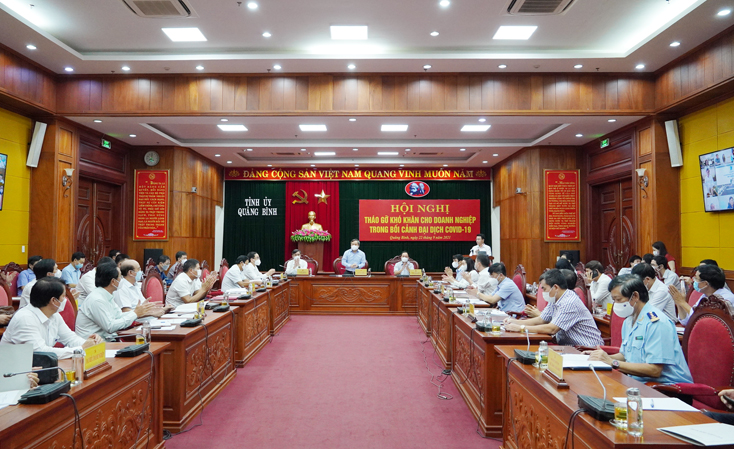Tháo gỡ khó khăn cho doanh nghiệp trong bối cảnh đại dịch Covid-19
