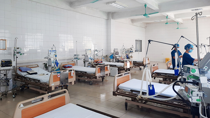 Kết thúc nhiệm vụ điều trị bệnh nhân Covid-19 tại Bệnh viện đa khoa TP. Đồng Hới