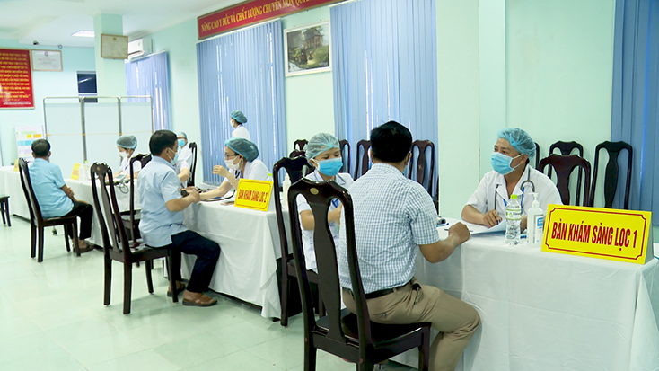 Áp dụng Chỉ thị 16 tại tổ dân phố 6, phường Quảng Phong (TX. Ba Đồn)
