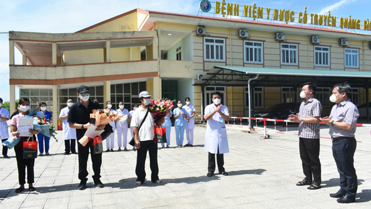 Quảng Bình có thêm 106 người nhiễm Covid-19 khỏi bệnh