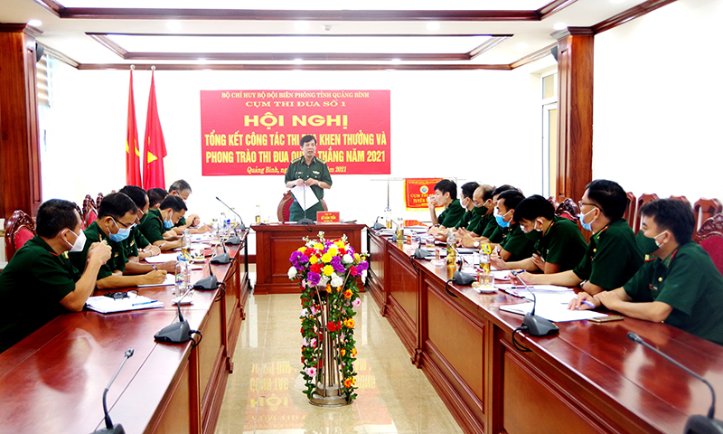 Bộ đội Biên phòng tỉnh: Tổng kết công tác thi đua-khen thưởng và phong trào thi đua quyết thắng