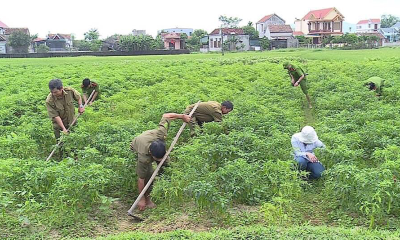 Giữ vững an ninh trật tự ngay từ cơ sở