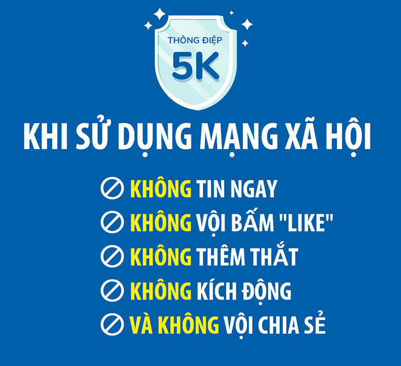 Chung tay xây dựng mạng xã hội văn minh