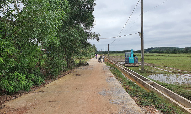 Để xã Thái Thủy về đích nông thôn mới
