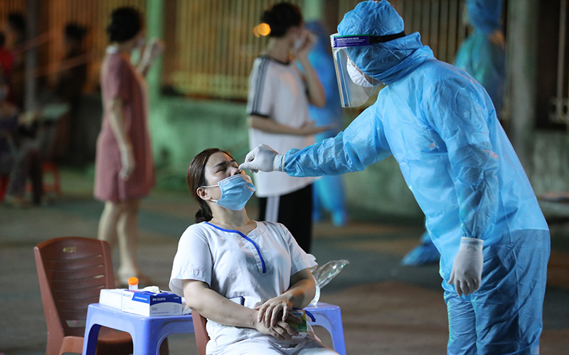Giá tối đa xét nghiệm nhanh kháng nguyên là 109.700 đồng