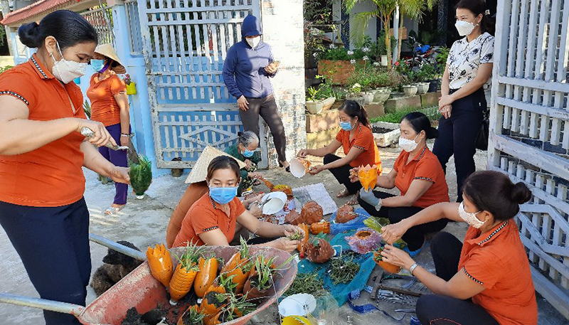Hội LHPN xã Xuân Thủy (Lệ Thủy): Tích cực xây dựng nông thôn mới