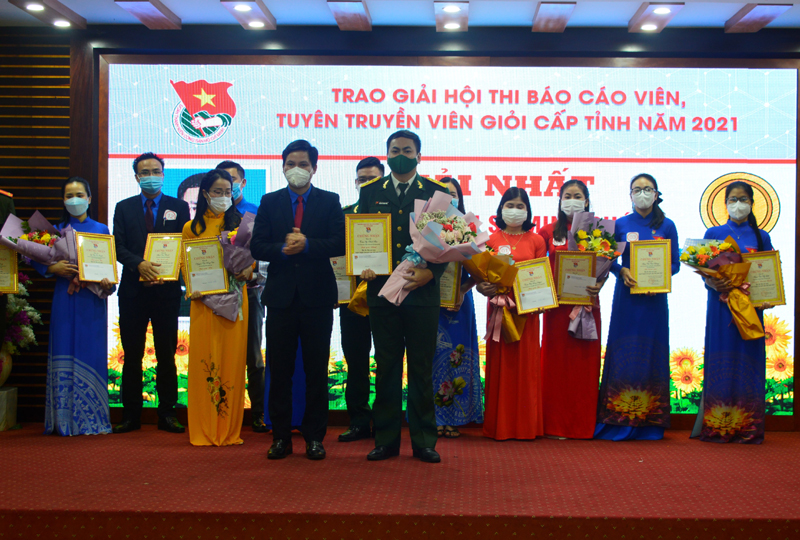 Tỉnh đoàn: Tổ chức hội thi báo cáo viên, tuyên truyền viên giỏi cấp tỉnh
