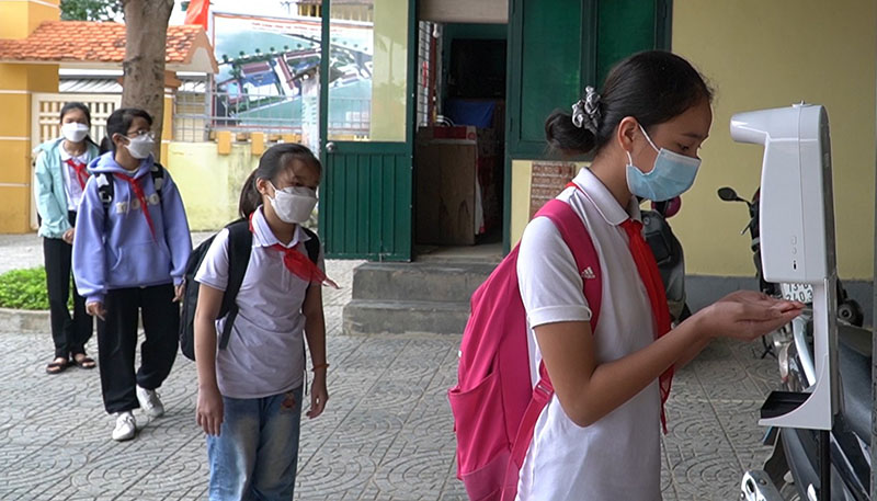 Chú trọng phòng, chống dịch Covid-19 trong trường học