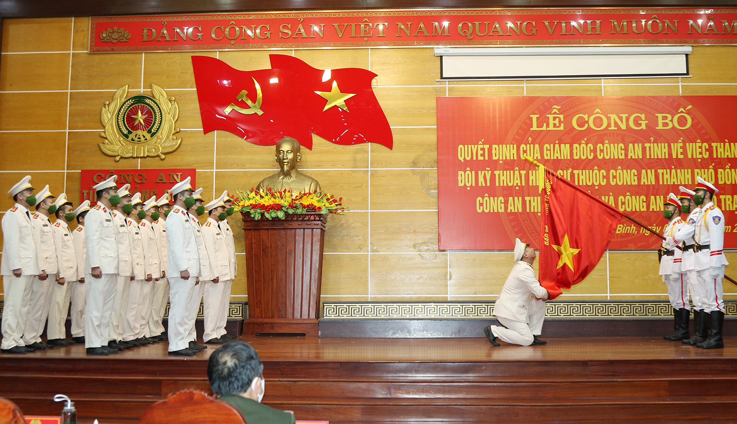 Thành lập Đội kỹ thuật hình sự Công an các huyện, thành phố, thị xã