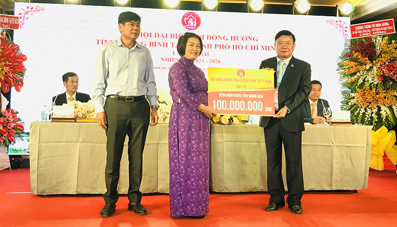 Đại hội đại biểu Hội đồng hương tỉnh Quảng Bình tại TP. Hồ Chí Minh nhiệm kỳ VII
