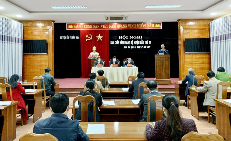 Đảng bộ các địa phương đánh giá kết quả thực hiện nhiệm vụ chính trị năm 2021