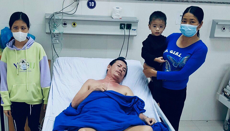 Một gia đình F0 cần giúp đỡ