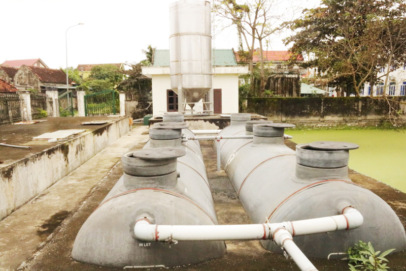 Đưa vào vận hành công trình xử lý nước thải Bệnh viện đa khoa Bắc Quảng Bình
