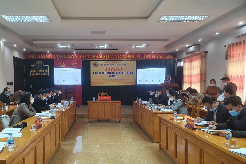Năm 2021, tốc độ tăng trưởng kinh tế của Quảng Bình đạt 4,83%