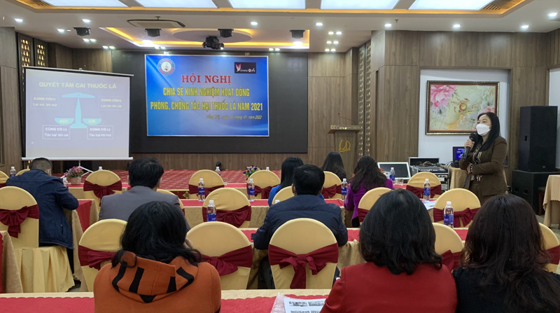 Phấn đấu 100% cơ quan hành chính thực hiện quy định cấm hút thuốc tại nơi công sở