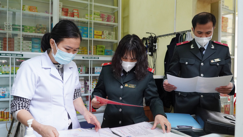Kiểm tra công tác hành nghề y, dược tư nhân trên địa bàn Bố Trạch