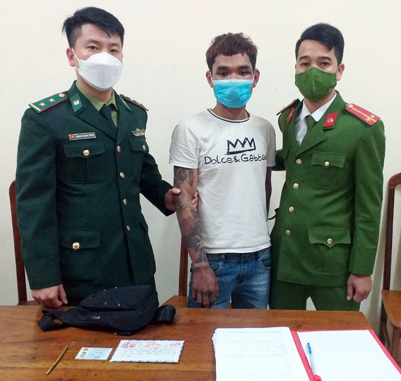 Bắt quả tang 1 trường hợp tàng trữ ma túy trên địa bàn xã Trường Sơn