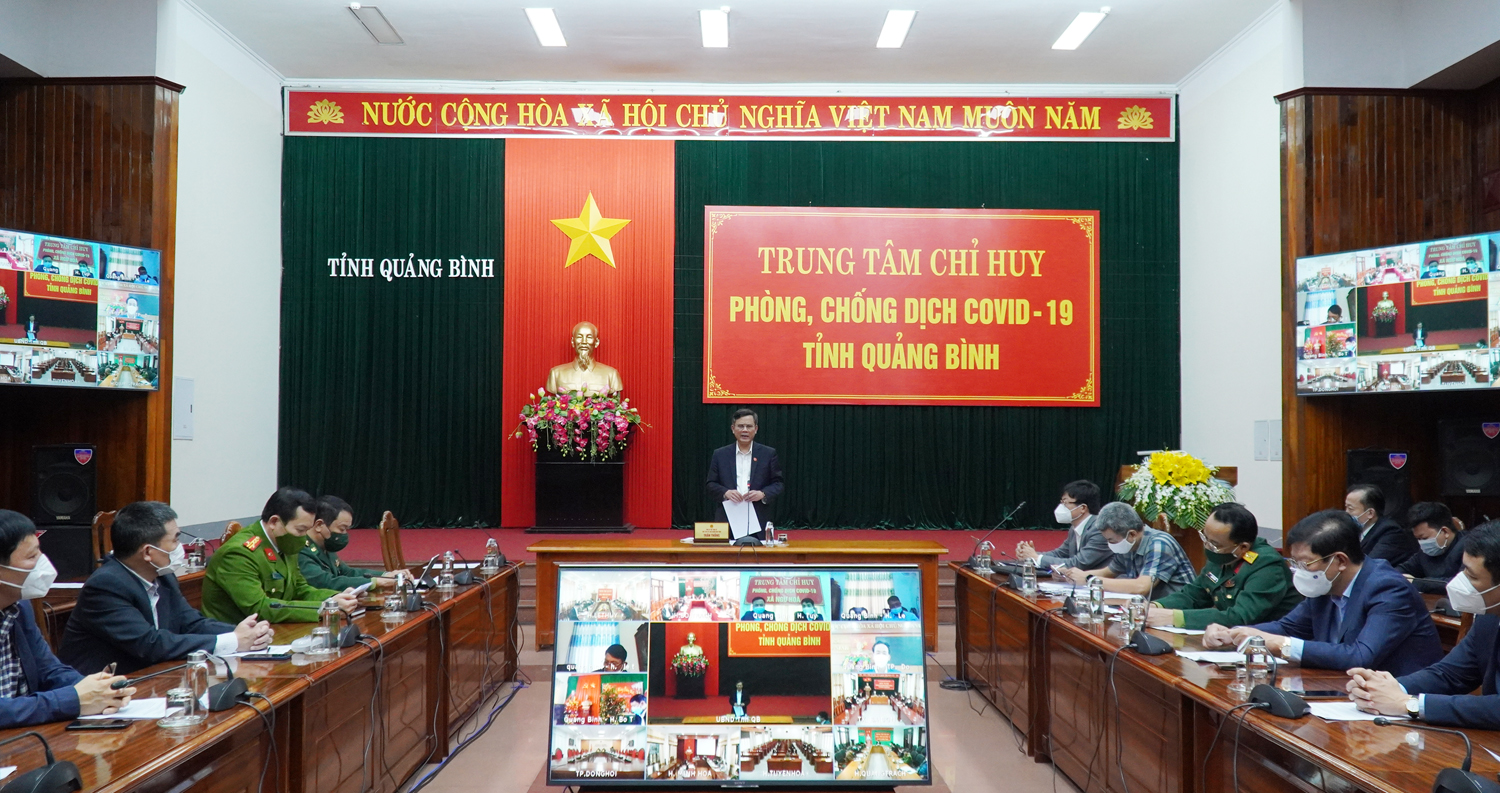 Quyết tâm cao nhất không để dịch bệnh bùng phát, bảo đảm nhân dân được vui Tết, đón Xuân an toàn