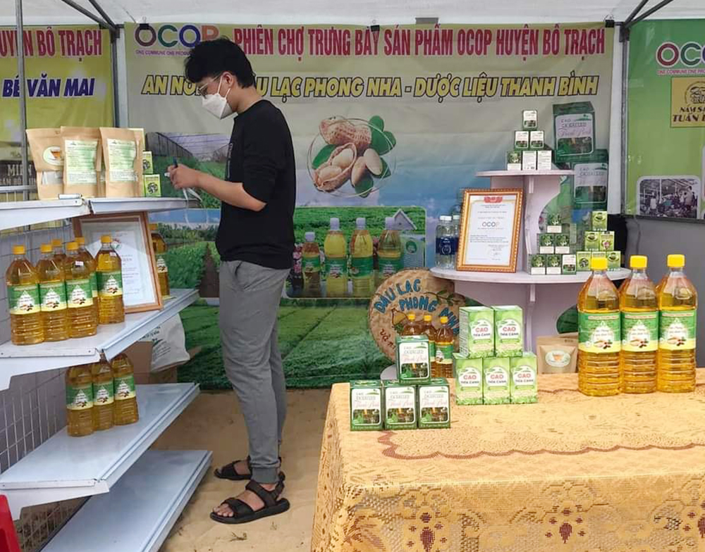 Tổ chức phiên chợ trưng bày, giới thiệu sản phẩm OCOP