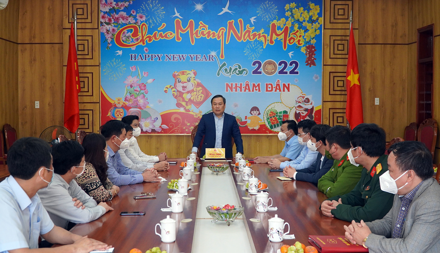 Đồng chí Bí thư Tỉnh ủy thăm, chúc Tết tại huyện Quảng Trạch và TX. Ba Đồn