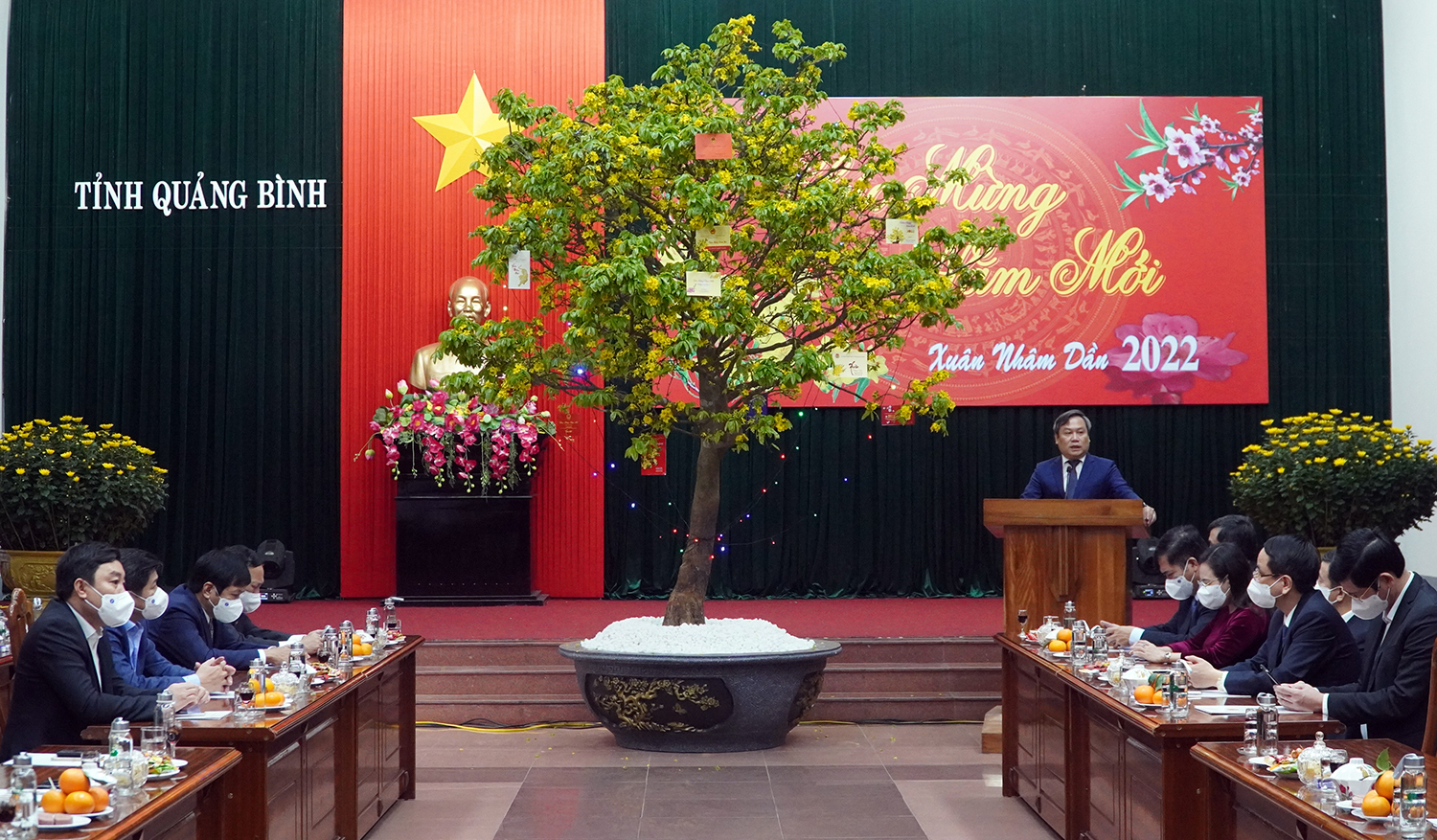 Gặp mặt cán bộ chủ chốt cuối năm