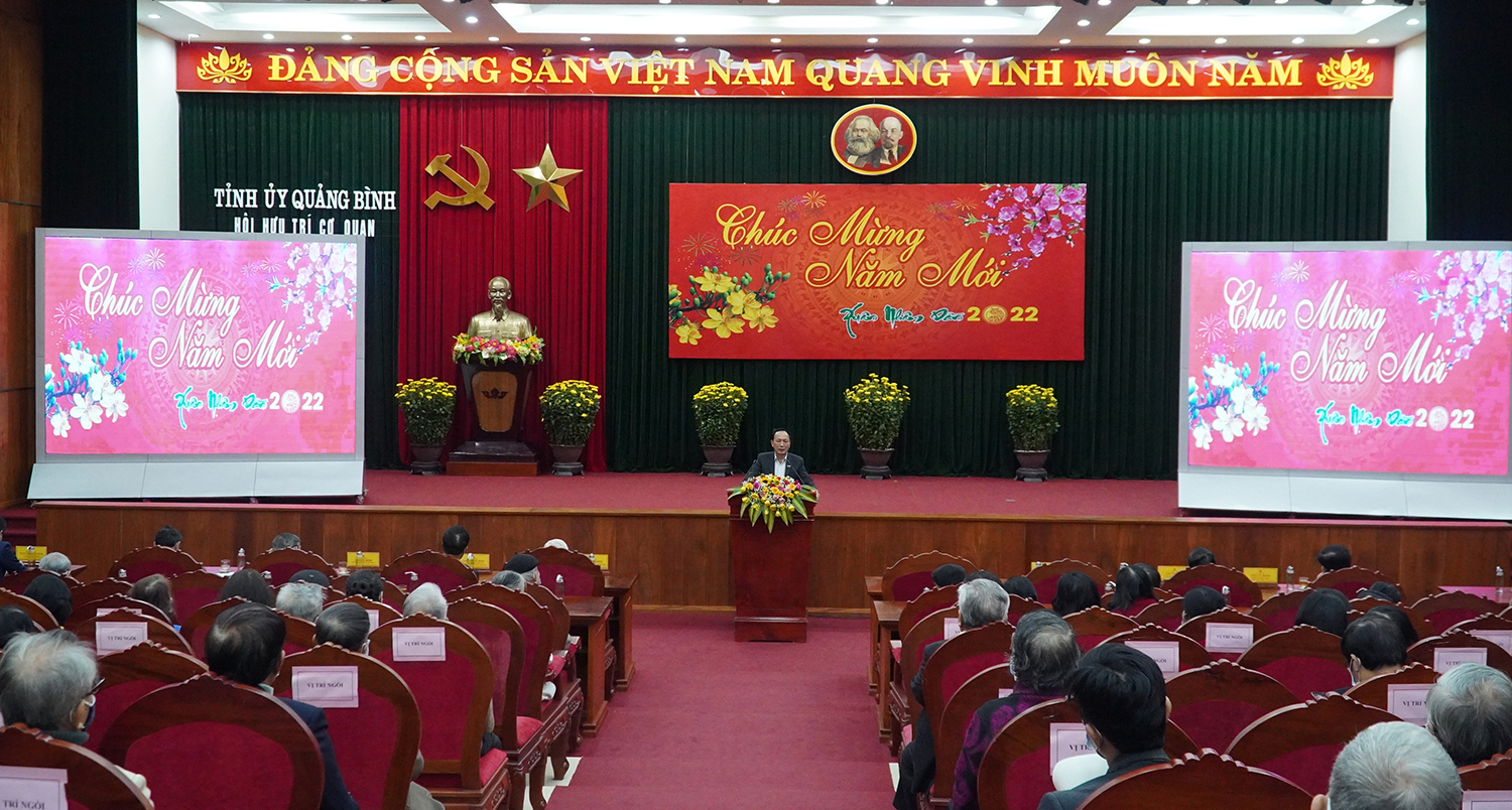 Hội Hưu trí cơ quan Tỉnh ủy gặp mặt đầu xuân mới