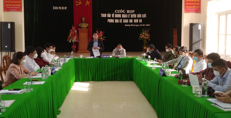 Tham vấn về khung quản lý xuyên biên giới Phong Nha-Kẻ Bàng và Hin Nậm Nô