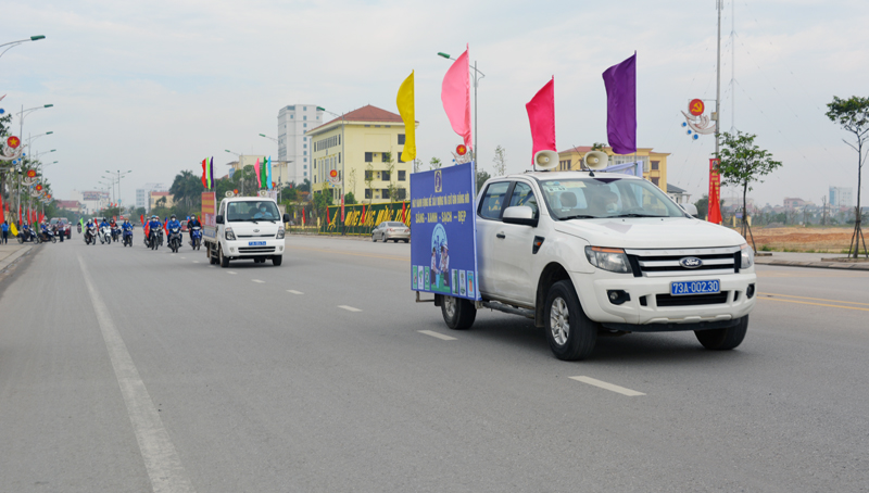Phát động "Tháng Văn minh đô thị Đồng Hới năm 2022"