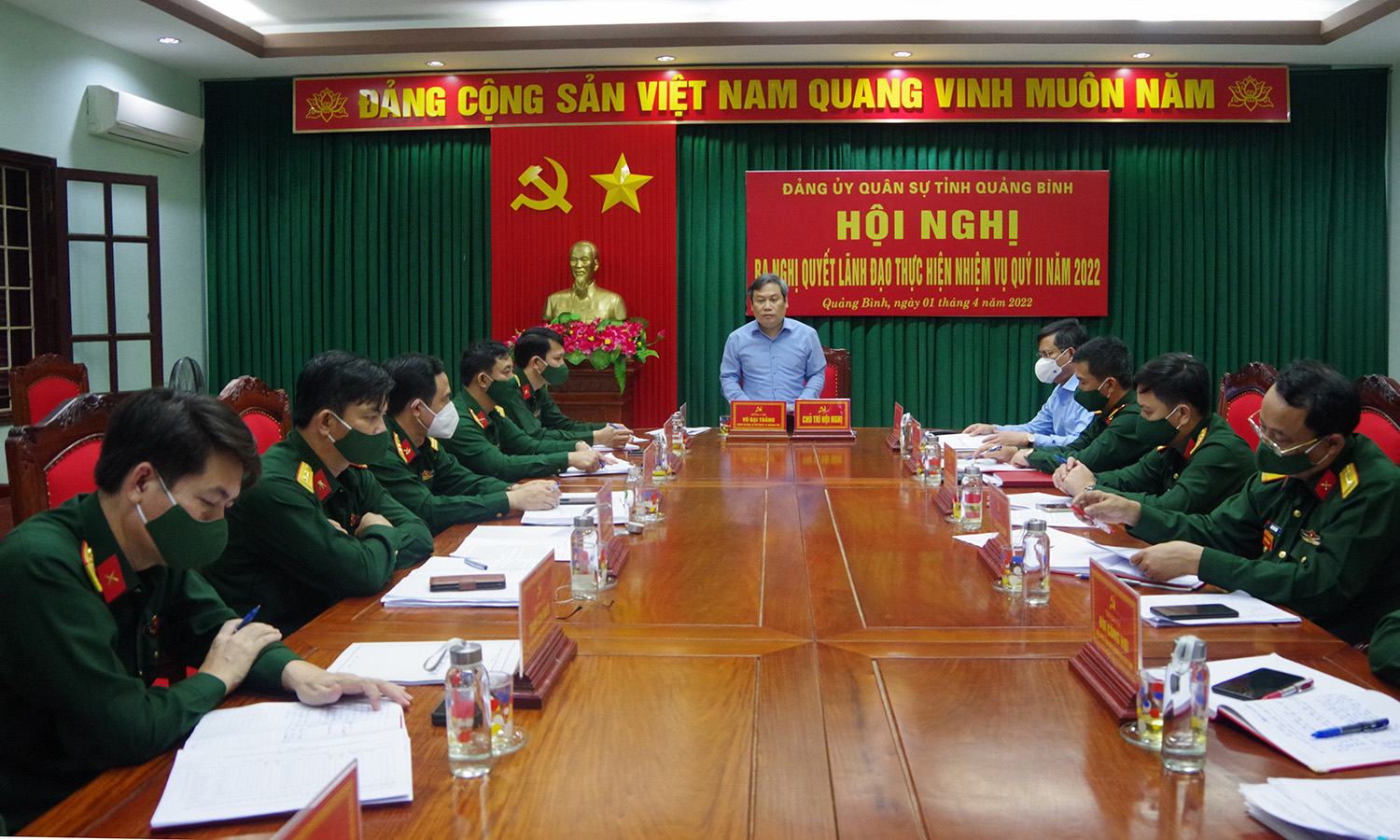 Đảng ủy Quân sự tỉnh: Ra nghị quyết lãnh đạo thực hiện nhiệm vụ quý II