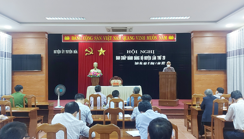 Tuyên Hóa: Triển khai quyết liệt các giải pháp phục hồi và phát triển KT-XH