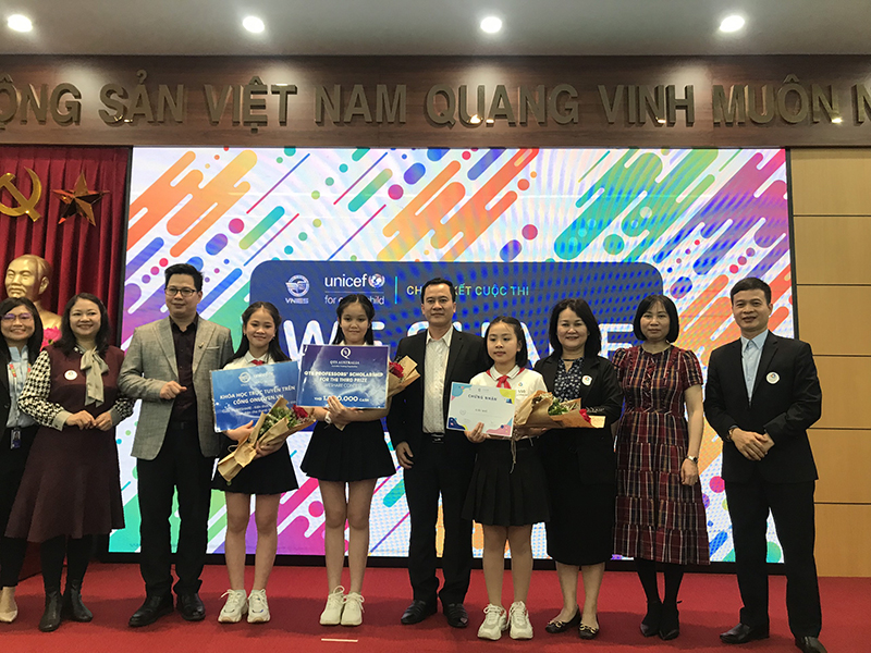 Trường Tiểu học số 3 Nam Lý đạt giải nhì toàn quốc vòng chung kết cuộc thi We Share