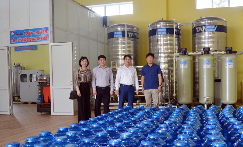Áp dụng công nghệ cao trong sản xuất nước tinh khiết