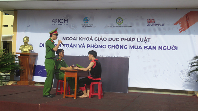 Trang bị kỹ năng về di cư an toàn và phòng chống mua, bán người