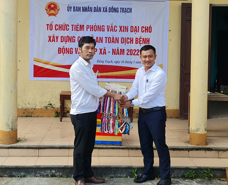 Xây dựng cơ sở an toàn dịch bệnh động vật tại xã Đồng Trạch