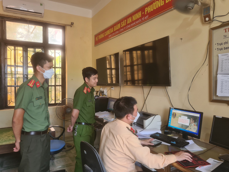 Cài đặt phần mềm đăng ký xe mô tô cho công an cấp xã