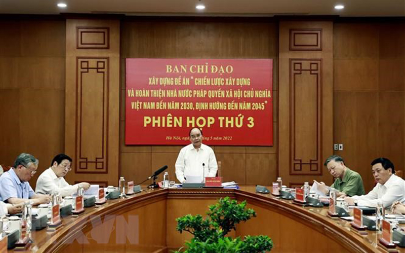 Xây dựng và hoàn thiện Nhà nước pháp quyền là nhiệm vụ trọng tâm của đổi mới