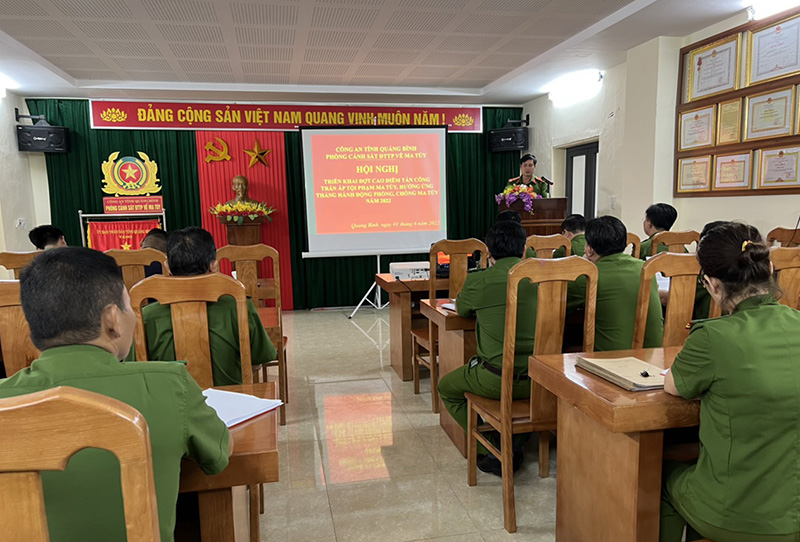 Triển khai "Tháng hành động phòng chống ma túy" năm 2022