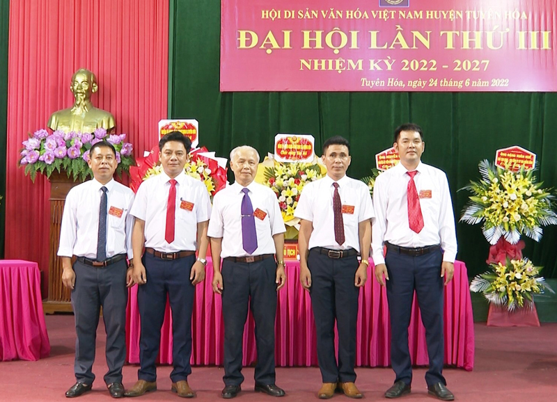 Đại hội Hội Di sản văn hóa Việt Nam huyện Tuyên Hóa lần thứ III