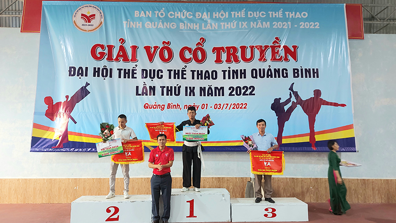 Bế mạc, trao thưởng Giải Võ cổ truyền 2022