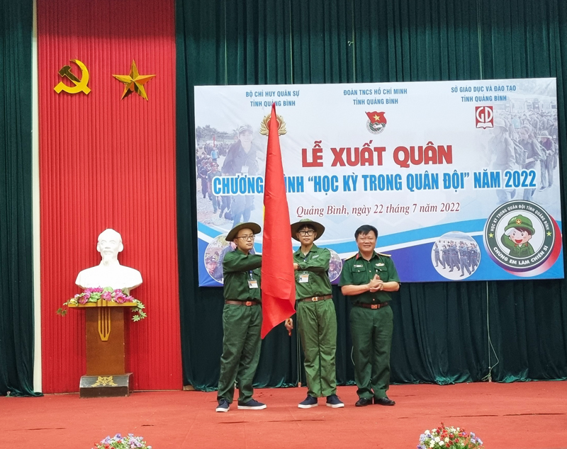 Lễ xuất quân chương trình "Học kỳ quân đội" năm 2022