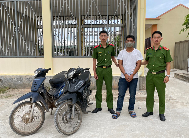 Bắt đối tượng gây ra 9 vụ trộm cắp tài sản