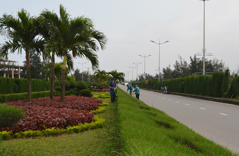 Sắc diện mới thành phố bên bờ biển biếc
