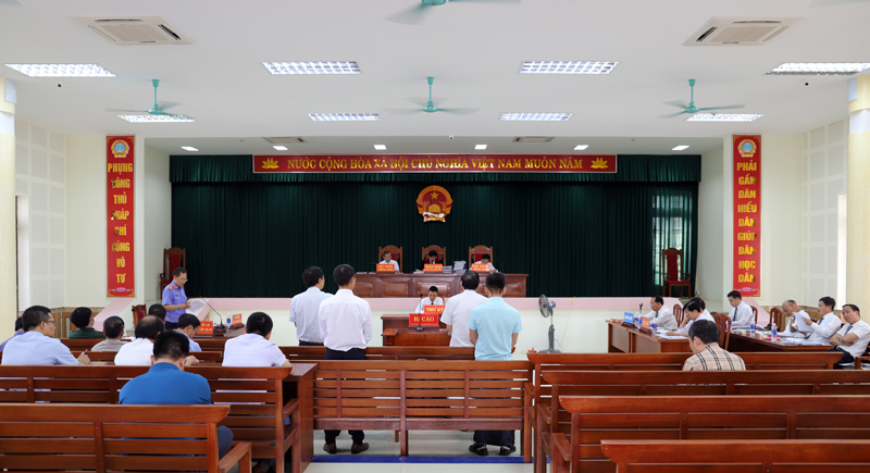 Xét xử vụ án xảy ra tại BQL dự án Môi trường và Biến đổi khí hậu TP. Đồng Hới