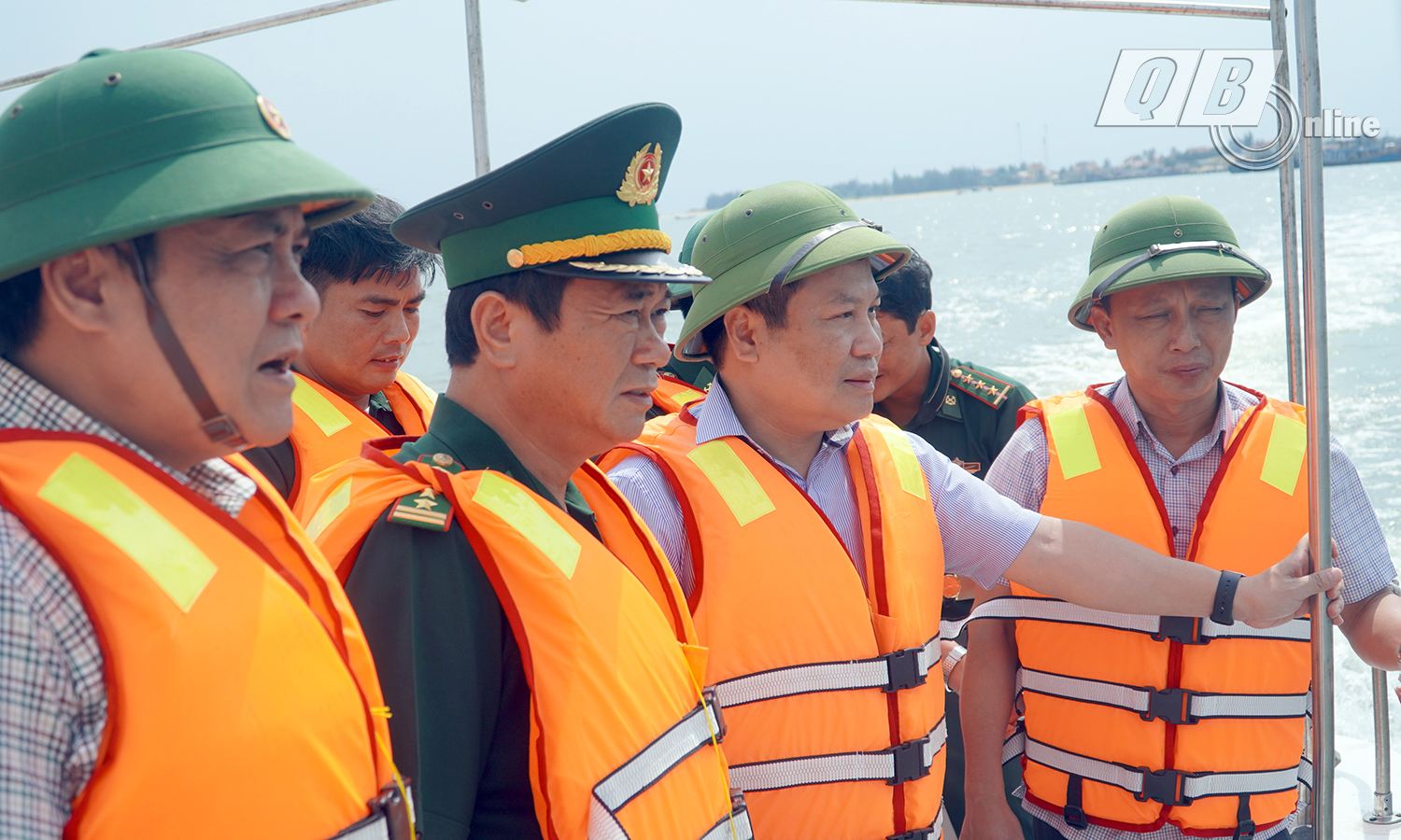 Đồng chí Bí thư Tỉnh ủy kiểm tra công tác chuẩn bị ứng phó với bão Noru