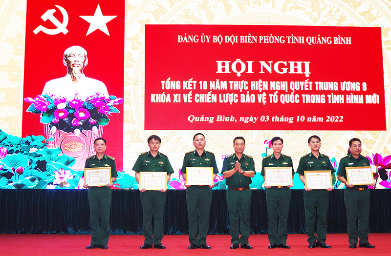 BĐBP Quảng Bình 10 năm hoàn thành xuất sắc nhiệm vụ bảo vệ Tổ quốc trong tình hình mới