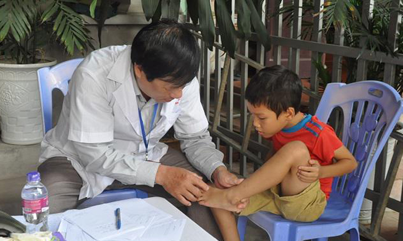 Phòng và chữa bệnh ngoài da khi sống trong môi trường vùng lũ