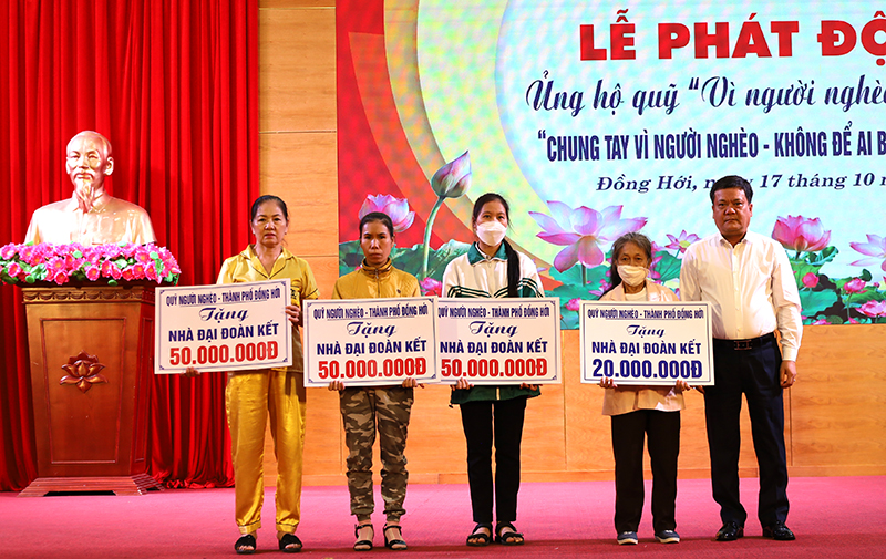 TP. Đồng Hới: Phát động Tháng cao điểm "Vì người nghèo" năm 2022