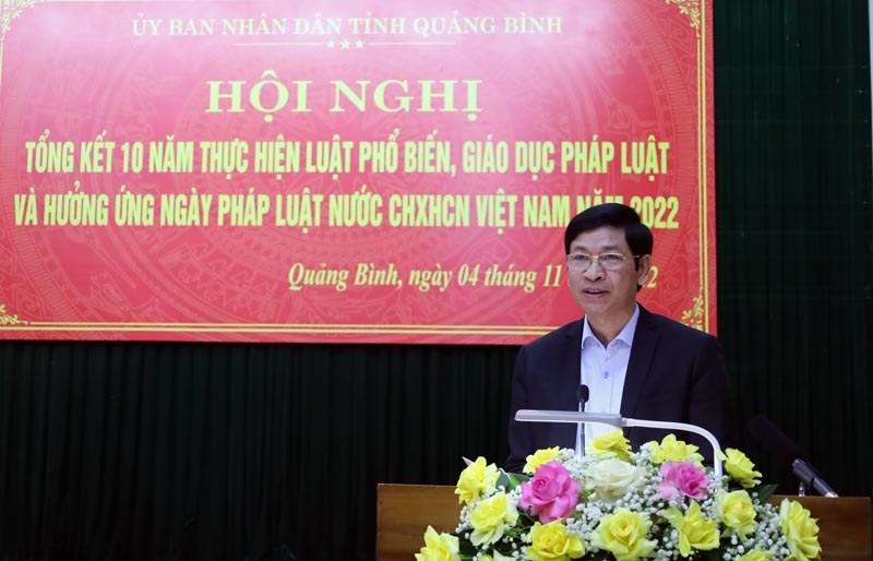 Tổng kết 10 năm thực hiện Luật Phổ biến, giáo dục pháp luật