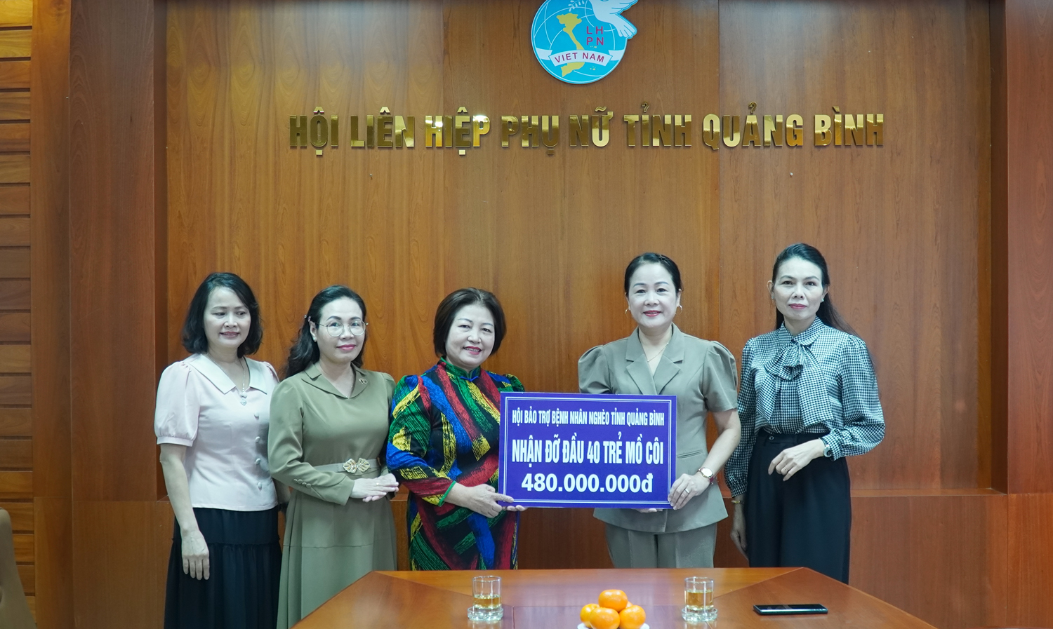 Hội Bảo trợ bệnh nhân nghèo tỉnh nhận đỡ đầu 40 trẻ mồ côi