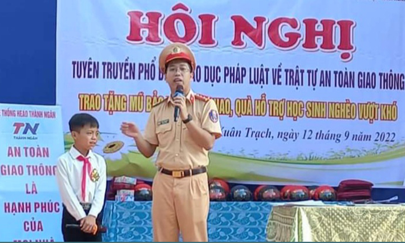 Tuyên truyền kỹ năng tham gia giao thông an toàn trong trường học